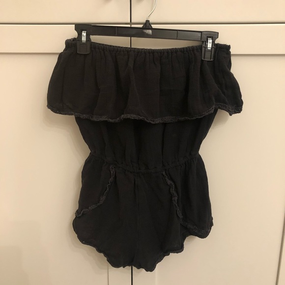 Billabong Women's Behind Sun Cover Up Romper Size M - Picture 3 of 6